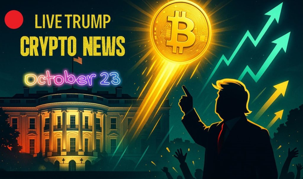 Trump Crypto News Live Today: Fresh Updates from the US Crypto Space (October 23)