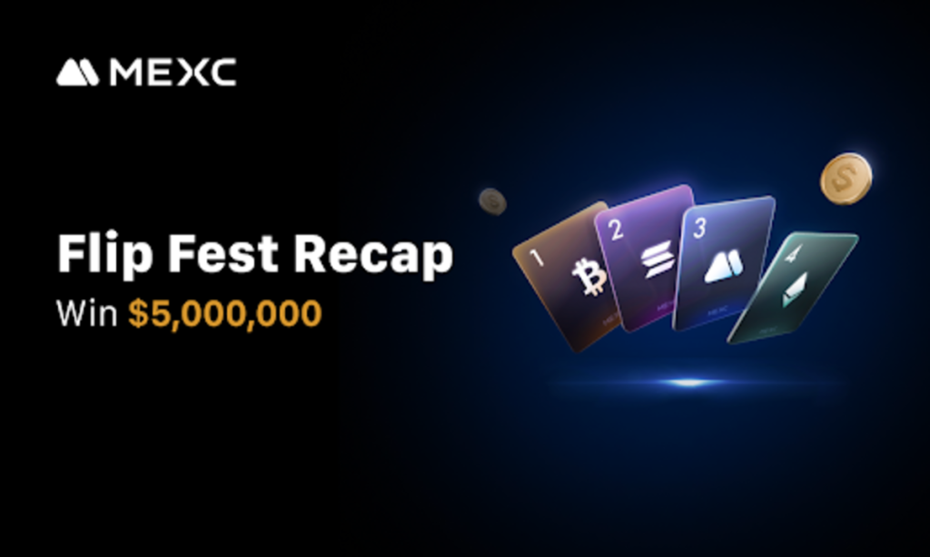 MEXC Flip Fest Event Concludes With Over 200,000 Participants And 5 Million USDT In Rewards Distributed MEXC Flip Fest Event Concludes With Over 200,000 Participants And 5 Million USDT In Rewards Distributed