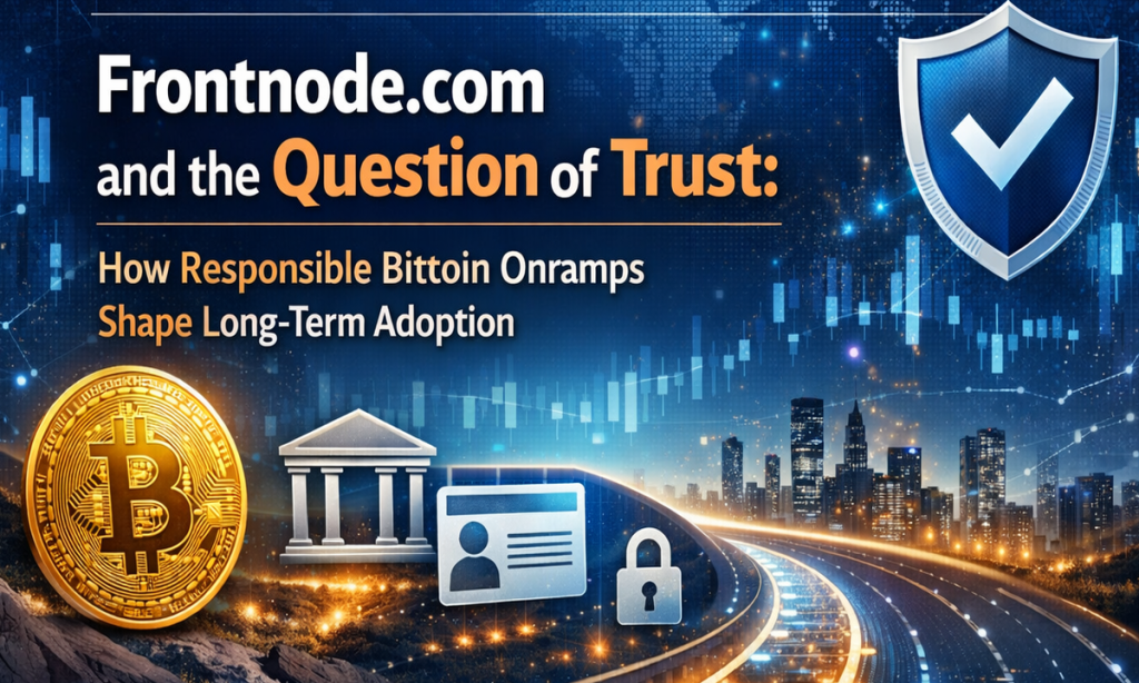 Frontnode.com And The Question Of Trust How Responsible Bitcoin Onramps Shape Long-Term Adoption Frontnode.com And The Question Of Trust How Responsible Bitcoin Onramps Shape Long-Term Adoption