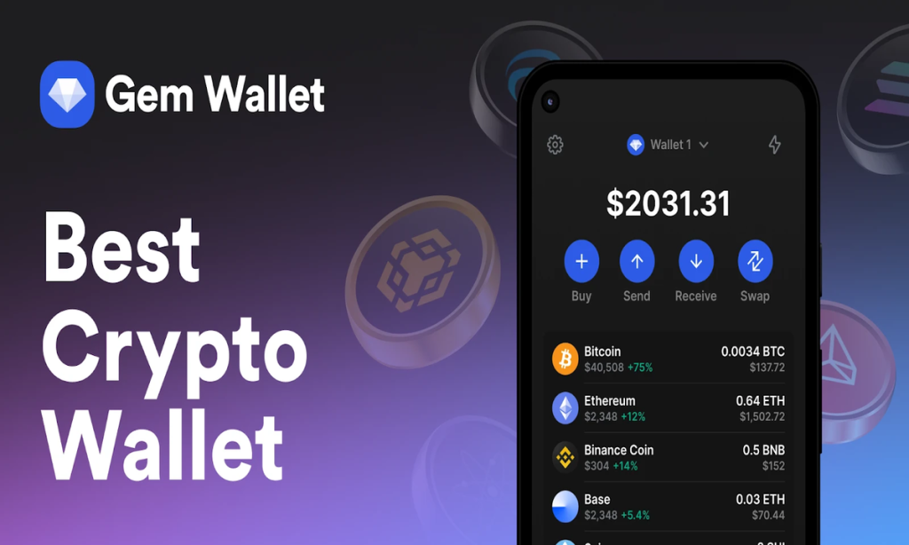 Gem Wallet - Best Crypto Wallet For 2026
