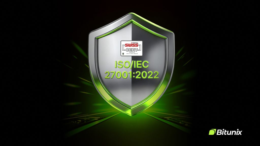 Bitunix Exchange Secures ISO 27001:2022 Certification, Reinforcing Strong Protection Of User Data Bitunix Exchange Secures ISO 27001:2022 Certification, Reinforcing Strong Protection Of User Data