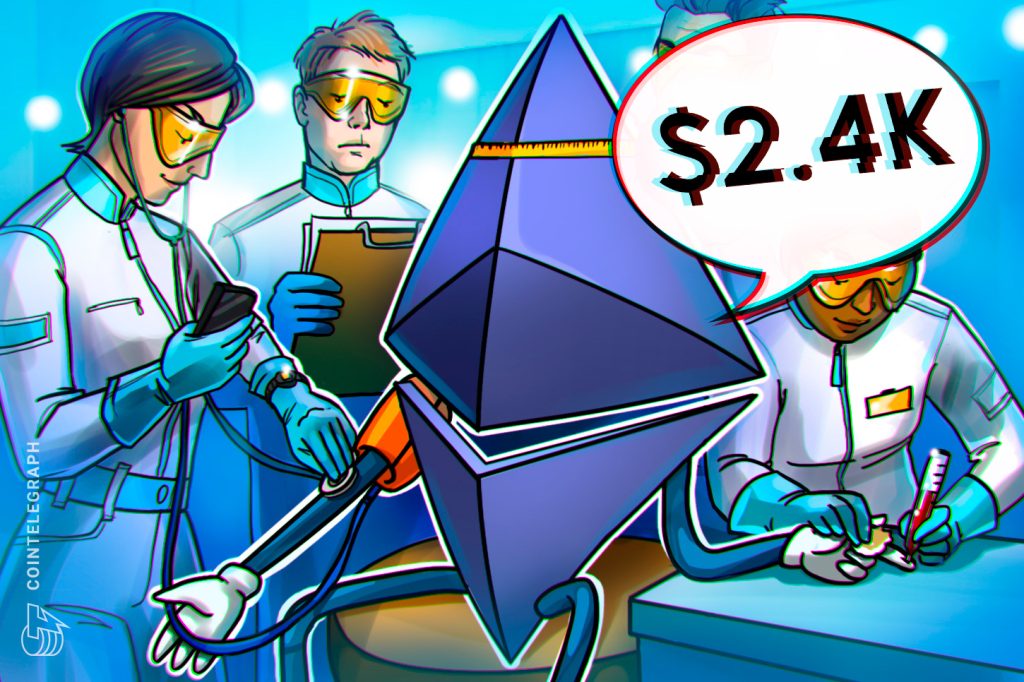 ETH Stuck Below $2.4K Despite Wider Crypto Market Recovery ETH Stuck Below $2.4K Despite Wider Crypto Market Recovery