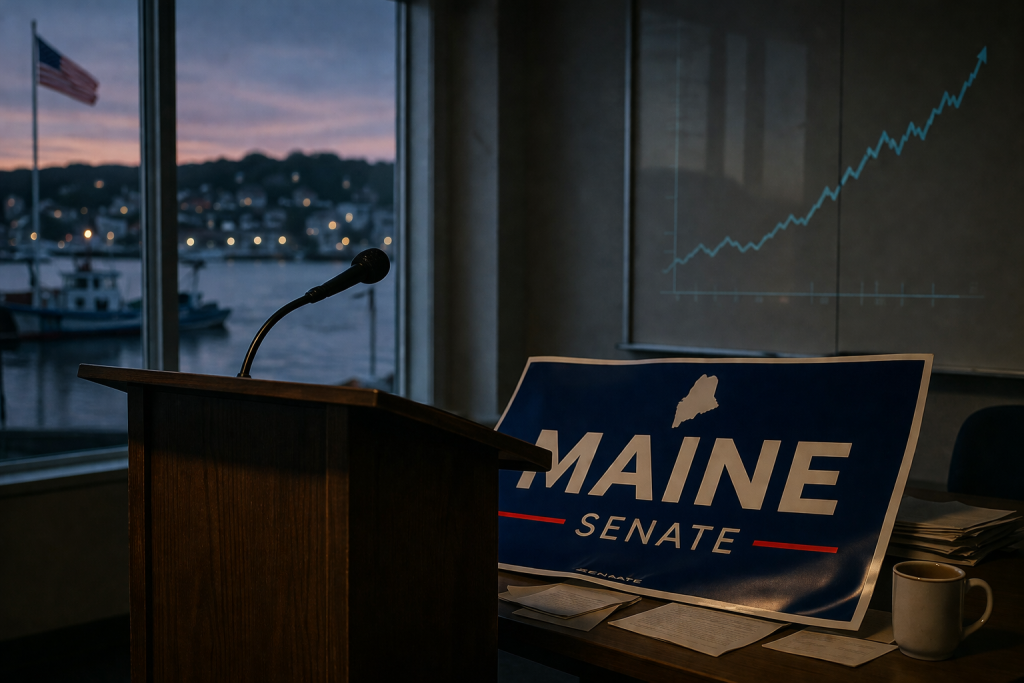 How Prediction Markets Saw the Platner Surge and Mills Exit in Maine Ahead of Polls DeFi Rate