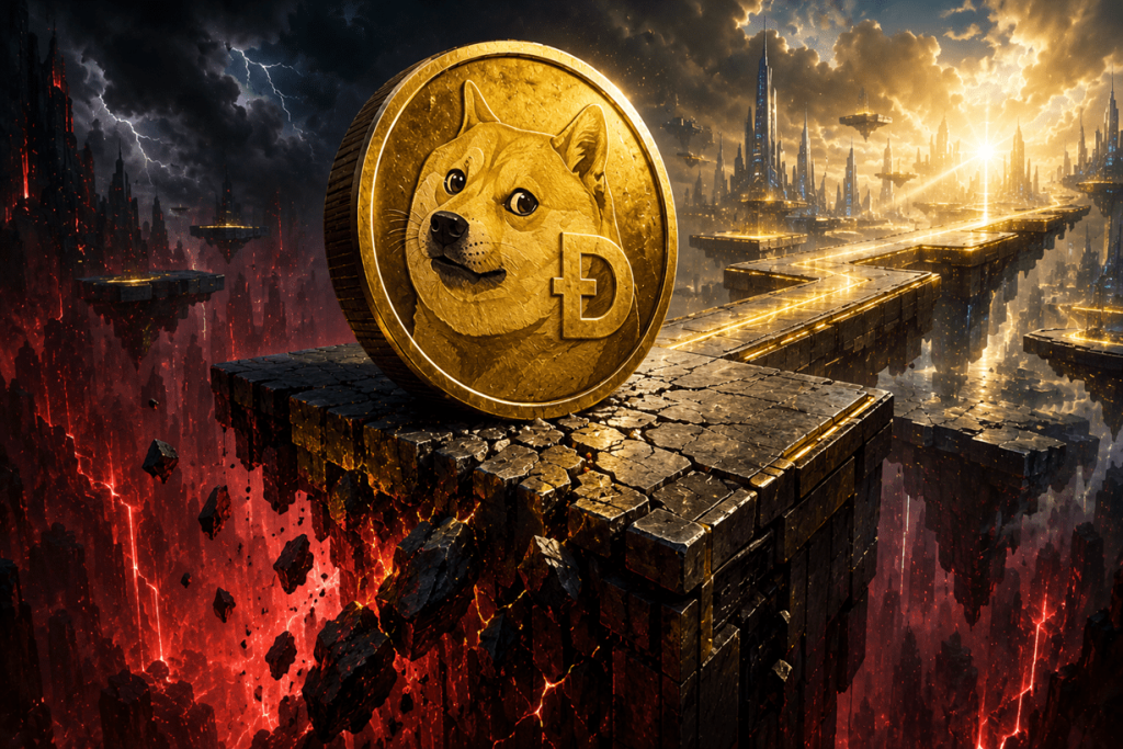 Dogecoin Tests Channel Floor Again: Breakdown Or Rebound? Dogecoin Tests Channel Floor Again: Breakdown Or Rebound?